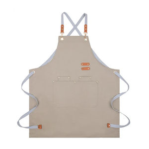 Delantales de cocina Unisex de algodón y poliéster para limpieza de Chef, delantal personalizado para cocinar comida, hombre, mujer, babero de jardín, delantal de cocina para Chef - Product Image 1