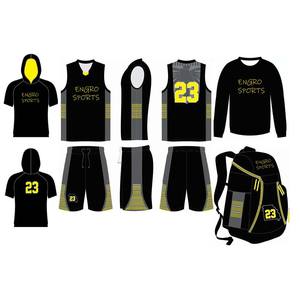 Fabricant de gros, uniformes de sport, chemises de basket-ball pour l'industrie, chemises d'échauffement, sacs à dos à capuche, maillot de basket-ball - Product Image 1