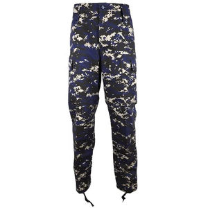 High Quality 2024 Stitch Professional Breathable Men's Customizable Activity Blue Digital <b>Camouflage</b> Tactical Uniform - Product Image 3