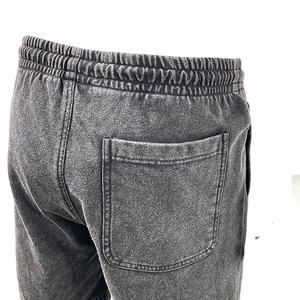 Nouveau design unisexe, short de jogging vintage délavé à l'acide de haute qualité, séchage rapide, style décontracté 2026, motif uni - Product Image 5