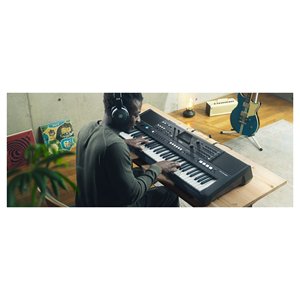 Clavier numérique portable pour PSR-E483, 61 touches, 64 polyphonies, haut-parleurs intégrés, connectivité USB, batterie rechargeable - Product Image 5