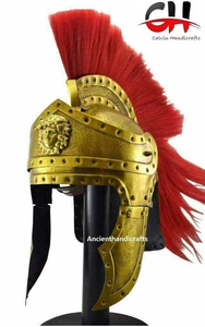 หมวกกันน็อก300จากงานฝีมือของ Calvin Greek Greek Roman King Leonidas ยุคกลาง - Product Image 4