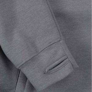 Fabricant personnalisé Streetwear Patchwork broderie bloc de couleurs couture Boxy sweat à capuche court pour hommes Streetwear sweats à capuche de luxe - Product Image 5