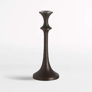 Romantique Vintage fer cône bougeoir Antique Bronze or grande forme à la main Festival mariage décoratif candélabres usage domestique - Product Image 6