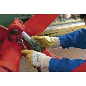 Gants ménagers jaunes Sahara 100 Taille 9 BW Jersey EN 388 PPE Catégorie II HONEYWELL - Lot de 10 - Product Image 3