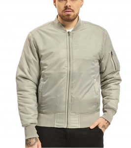 Veste bomber pour homme, coupe-vent, chaude, hiver, épaisse, authentique, veste de baseball surdimensionnée pour homme, coque en polyester - Product Image 1