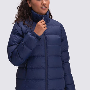 Precio de fábrica personalizado al aire libre largo Puffer chaquetas mujeres ligero Puffer chaqueta personalizada Puffer chaqueta de invierno - Product Image 1