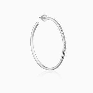 Cerceau clouté en argent vintage motif géométrique motif goutte à la mode pour cadeau de fête avec motif religieux numéro perle diamant - Product Image 3