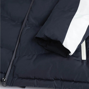 Chaqueta acolchada de invierno personalizable de alta calidad para hombre, venta directa al por mayor, capucha extraíble tejida de calle, letras múltiples OEM/ODM - Product Image 6