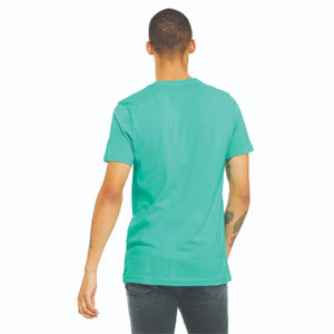 เสื้อยืดผู้ชายแขนสั้นพิมพ์โลโก้คุณภาพพรีเมียมสั่งทำได้ ผ้าฝ้าย 100% ระบายอากาศ แห้งเร็ว ขายส่งเสื้อผ้า - Product Image 3