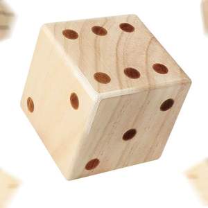 Grand jeu de dés de cour en bois, qualité supérieure, vente en gros, fabrication lisse - Product Image 1