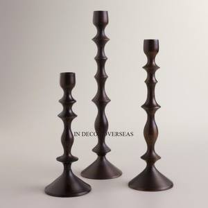 Vente chaude Meilleure Qualité Fil Métallique Unique Designer Haute Qualité Plaqué Or Hôtel Et Restaurant Table Centre De Table Bougeoir - Product Image 6