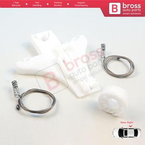 Kit de réparation de lève-vitre arrière droit BWR1084 pour Tiguan MK1 5N 2007-2018 SUV 5 portes 5N0839462 - Product Image 4