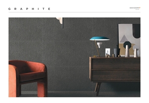 กระเบื้องโมเสคพอร์ซเลนลายก้างปลา23X73mm กราไฟท์แบบใช้กลางแจ้งแบบอาละวาดสำหรับโรงแรมวิลล่าสระว่ายน้ำสำหรับ320X294mm ใช้ในระดับความสูง - Product Image 5