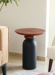 Vente en gros de table d'appoint moderne en métal et bois pour chambre à coucher table d'appoint pour salon table d'appoint pour canapé meubles de maison - Product Image 4