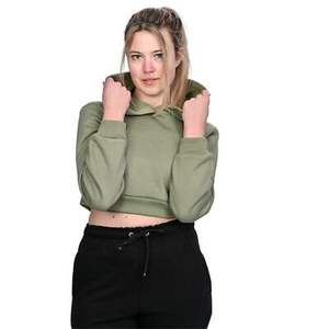 Nouveau sweat à capuche court pour femme, élégant, pas cher, très vendu, hiver, grande taille, respirant, haute qualité, 2025 - Product Image 3