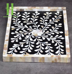 Plateau de service en nacre au meilleur prix pour la décoration de table et de restaurant du Vietnam vente en gros - Product Image 2