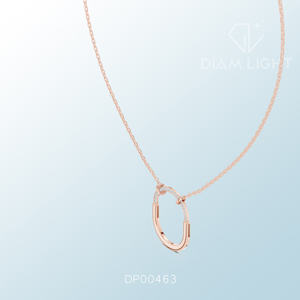 Collier pendentif en diamant rond blanc, certifié IGI, élégant et intemporel, cadeau pour femme - Product Image 4