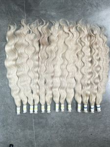 Extensiones de Cabello Virgen Ondulado para el Mercado Europeo de Rusia - Cabello Remy Vietnamita de un Solo Donante 100% con Cutícula Alineada Sin Caída - Product Image 5