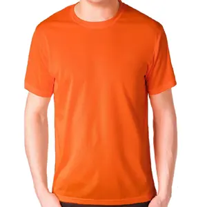 Standard first class Quality Quick Dry Men's round Neck solid Color T-shirt wholesale Cheap Price from Direct Factory