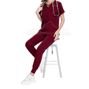 Uniforme Médico de Punto de Alta Calidad, Nuevo Estilo, con Cordón Ajustable, de Secado Rápido, para Uso Hospitalario, Venta al Por Mayor - Product Image 3