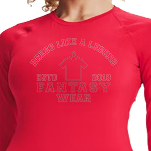 เสื้อออกกำลังกายผู้ชายแบบรัดรูป ระบายอากาศได้ดี คุณภาพสูง ทนทาน ยี่ห้อ FANTASY WEAR OEM พร้อมโลโก้สั่งทำ - Product Image 4