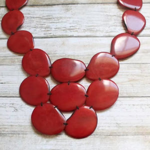 สร้อยคอลูกปัดคริสตัลลูกปัดโซดาลิทขนาด8มม. ทำด้วยมือเครื่องประดับหัตถกรรมหินโซดาไลต์ธรรมชาติ - Product Image 1