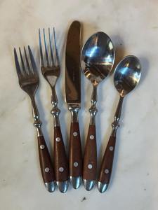 Premium Handles Handmade Flatware Wooden Showcase With Flattened Ends Hot Selling Luxury Flatware <b>Set</b> <b>for</b> Gifting - Product Image 4