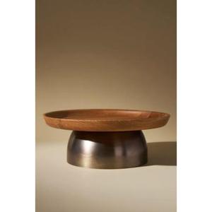 Trending Farmhouse Design Soporte de pastel de madera ecológico hecho a mano con acabado natural para celebraciones Rústicas - Product Image 4