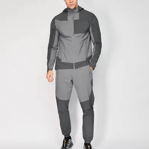 Conjunto de Chaqueta Deportiva para Hombre, Transpirable, de Secado Rápido, Diseño 2 en 1, con Bloques de Color y Estampado Sólido - Product Image 5