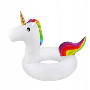 Colchoneta Inflable de PVC Martom Unicornio XXL, Colchón de Natación Portátil y Ecológico para Juegos Acuáticos y Piscinas, Unisex - Product Image 3