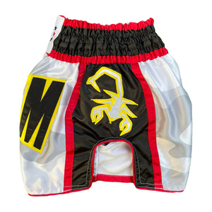Venta caliente personalizado Muay Thai pantalones cortos de boxeo Unisex nuevo diseño OEM Kickboxing artes marciales desgaste con sublimación - Product Image 4