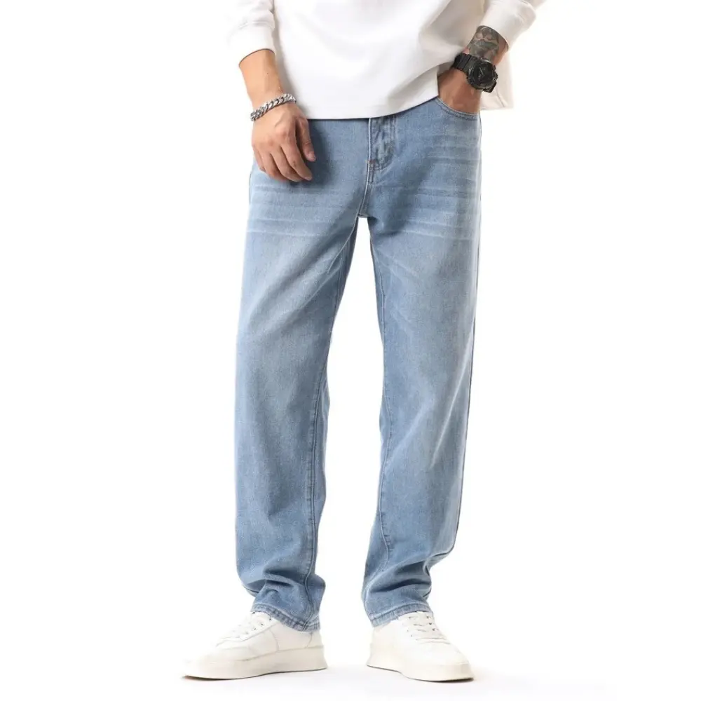 Pantalones vaqueros de hombre, pantalones vaqueros de hombre, vendedor superior original, vaqueros de hombre de marca de estilo elegante e informal, fabricante de Vietnam