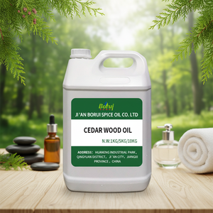 Aceite Esencial de Cedro Orgánico con Aroma Amaderado para Hombre, Aceite Esencial de Aromaterapia, Aceite de Cedro Natural Fresco al por Mayor para Velas - Product Image 1