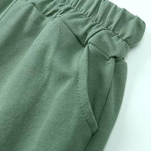 Venta al por mayor personalizado impreso a prueba de viento de talla grande niños cremallera chándal conjuntos de dos piezas niños chándal logotipo bordado - Product Image 3