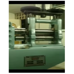 Machine à rouler les bijoux à double tête de haute qualité pour feuilles et fils de métal or et argent, production professionnelle de bijoux - Product Image 2