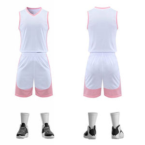Maillot de basket-ball personnalisé uniforme réversible ajouter n'importe quel numéro de nom d'équipe sports personnalisés personnalisés - Product Image 1