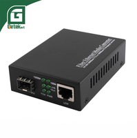 GETEKnet OEM ODM Base de convertidor de medios de cobre de fibra de grado industrial 100 100M 25KM 10 g 1550nm Optique Rj45 FTTH 5G Solución GSM
