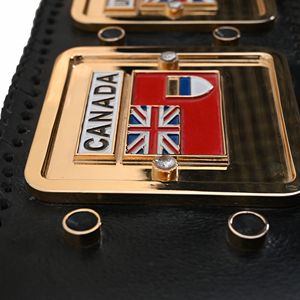 เข็มขัดแชมป์ NWA Authentic Wear รุ่นที่ระลึก ประดับด้วยหินหลากสี เข็มขัดมวยปล้ำคุณภาพสูง เข็มขัดแชมป์แบบสั่งทำพิเศษ - Product Image 5