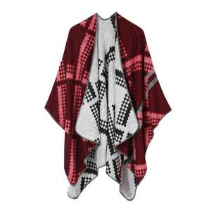 Chal para Mujer, Estilo Bohemio Vintage, para un Estilo Retro, Chal de Cachemira Suave con Flecos para el Día de la Madre - Product Image 2