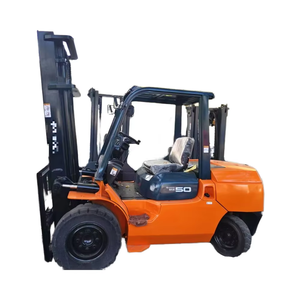 4X4 <strong>Used</strong> Wheel <strong>Forklift</strong> Japanese Cheap Price 5ton T50 <strong>Used</strong> <strong>Forklift</strong> - Product Image 1