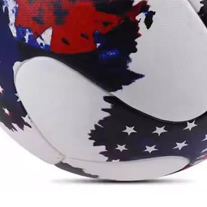 Alaay Taille officielle Standard Football Seamless PU Leather Material Heat Laminated School Match & Club Training Ball Flag Design - Product Image 6