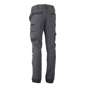 Combinaison de travail en coton et polyester, pantalon cargo respirant pour les travaux de construction, l'atelier et l'extérieur - Product Image 4