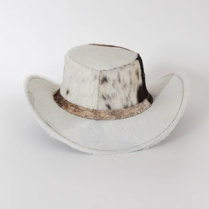 Chapeaux en cuir de vachette de qualité supérieure, en matériau solide, à vendre au prix d'usine, nouveau design tendance, chapeau unisexe en cuir de vachette - Product Image 3