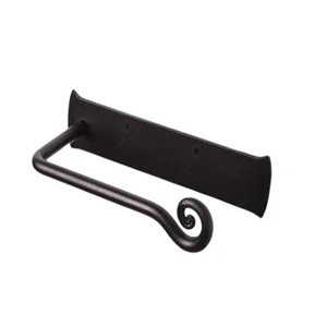 Luxury Antique <b>Black</b> Stainless Steel Toilet Roll Holder <b>Paper</b> Storage Traditional Design for Home Bathrooms Toilet <b>Paper</b> Holder - Product Image 4