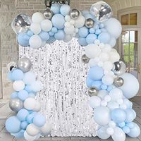 Nouveau design de rideaux à paillettes 18mm, fournitures suspendues, décoration de mariage, grand tissu de fond à paillettes