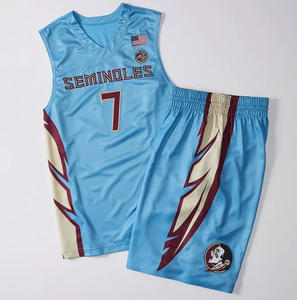 Conjunto de uniformes de pantalones cortos de baloncesto personalizados de alta calidad para adultos sin mangas bordado Logos transpirable de talla grande bordado alto - Product Image 1