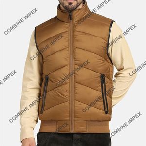 เสื้อโค้ทระบายอากาศได้ดีสำหรับใส่นอกบ้านแนวยุทธวิธีเสื้อแจ็คเก็ตแบบมีฟองแขนกุดสำหรับใส่ด้านนอก - Product Image 2