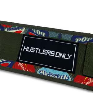 เข็มขัดยกน้ำหนักไนลอน Hustlers Only ปรับได้ รองรับการออกกำลังกาย ใช้ได้กับทุกขนาด เข็มขัดยกน้ำหนักไนลอนพร้อมตัวปรับโลหะ - Product Image 5
