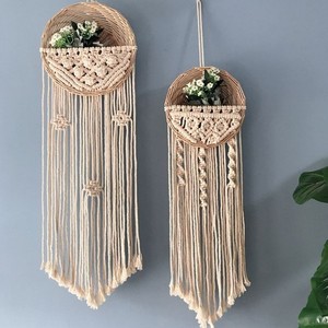 Suspension murale en macramé à combinaison d'herbe de mer - Product Image 2